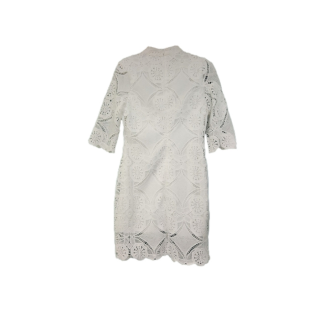 White lace dress M